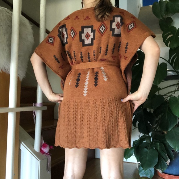 Pendleton Ashcreek Wool Knit Poncho XS/S - Picture 11 of 15